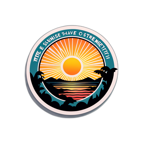 充满希望的日出