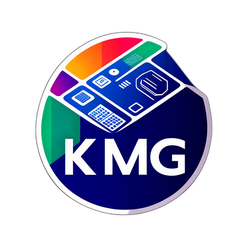 Sleek KPMG sticker