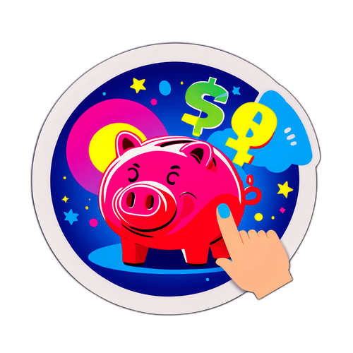 Sticker Ceria 'cek bansos'