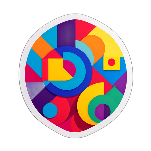 Arte Abstrata sobre o Tema 'Congresso'