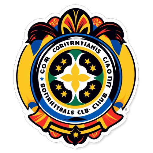 Autocollant pour le club de football Corinthians