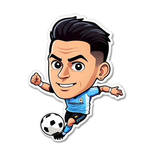 ¡Increíble! James Rodríguez Brilla en un Asombroso Estilo de Cartoon que Debes Ver