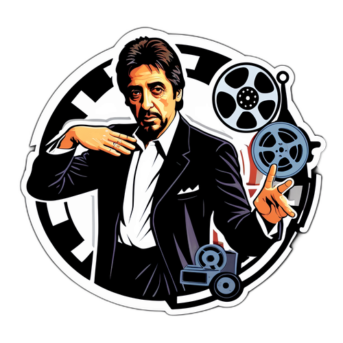 Stiliga klistermärken av Al Pacino