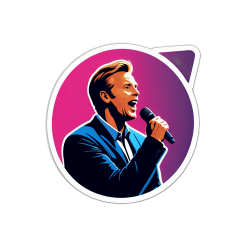 Jørgen Skouboe Syngende i Schein Spotlight