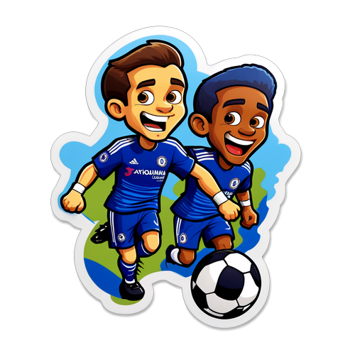 Chelsea FC Goes Cartoon Crazy: Adorable Soccer Stars Kick Off the Fun!