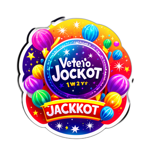 Sticker sự kiện Vietlott Jackpot