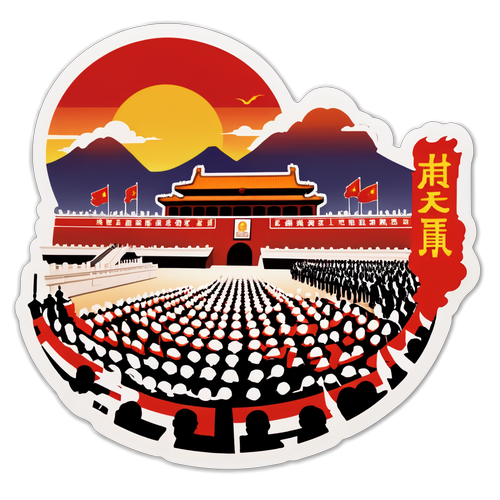 天安门的宏伟
