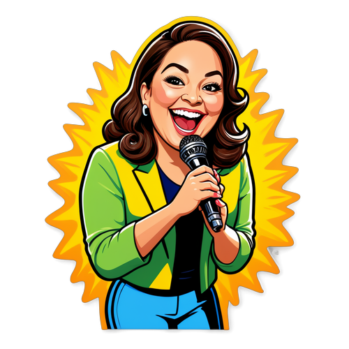 Vibrant Sticker ni Karla Estrada