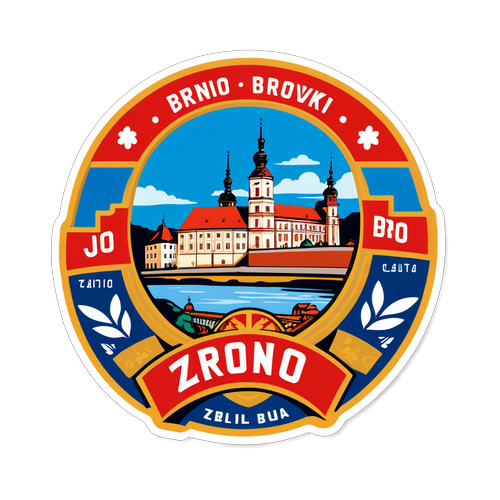 Nostalgie a Hrdost: Samolepka Zbrojovky Brno