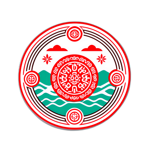 烏來文化印記貼紙