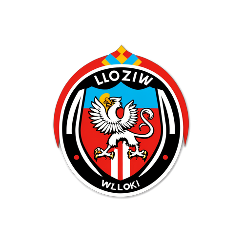 Widzew Łódź - Mecz z Śląskiem Wrocław: Emocje na Ringu! Zobacz Naszą Pasjonującą Naklejkę!