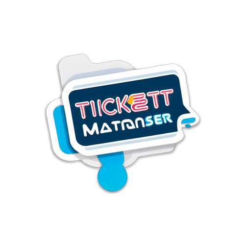 Adesivo Vibrante do Ticketmaster: A Emoção dos Eventos ao Vivo