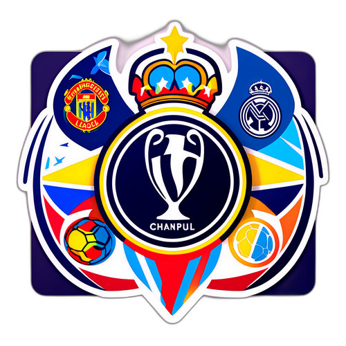 Stiker Liga Champions yang Artistik
