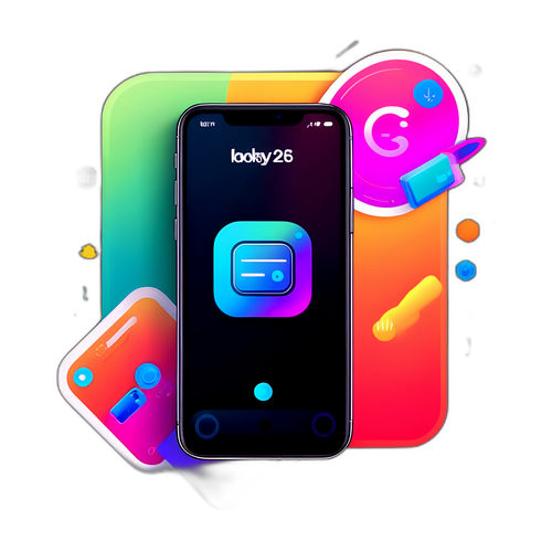 Futuristische iPhone met digitale assistent voor iOS 26