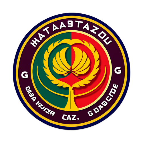 Hatayspor ve Göztepe Logosunu Temsil Eden Renkli Tasarım