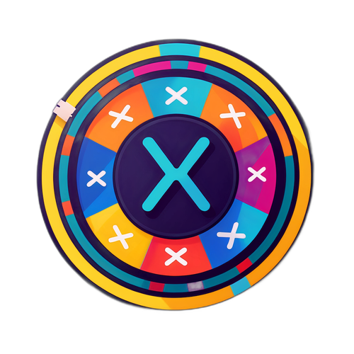 XRP Sembolü Etrafındaki Para Çarkı