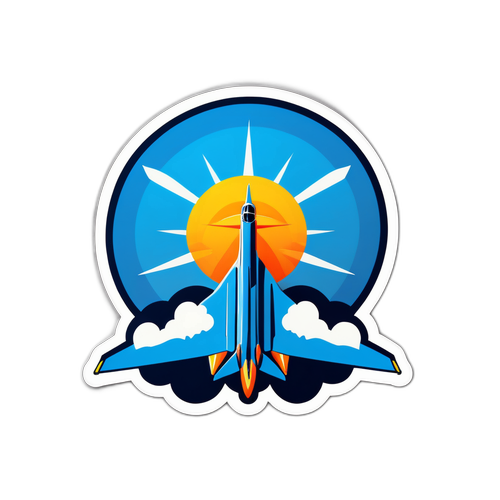 RAFAL जेट का स्टिकर