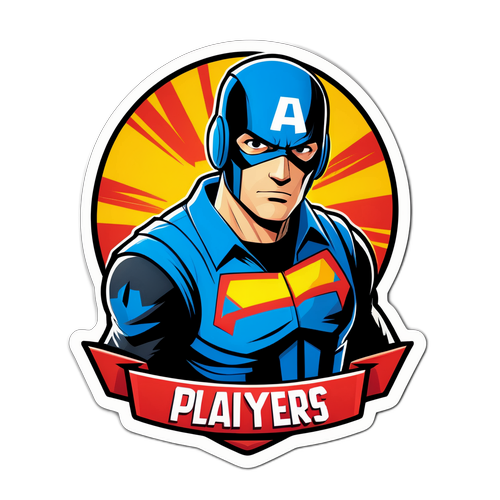 Логотип для игроков, посвященный расследованию сервиса в стиле комиксов