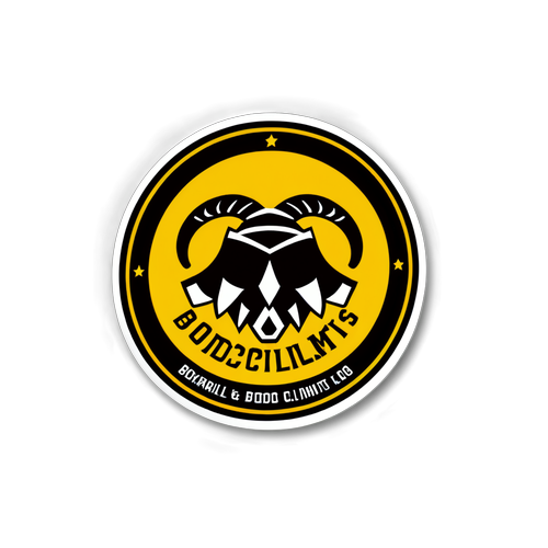 Bodø/Glimt's Magiske Logo: Oppdag Den Fargerike Stickeren Du Må Ha!