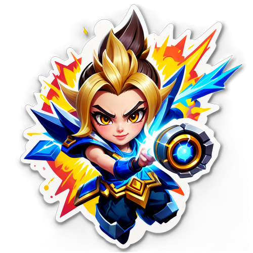 Sticker na may Temang Gaming para sa Mobile Legends: Bang Bang