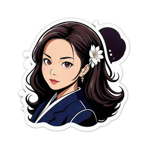 セイコー・マツダのアイコニックなスタイルのステッカー