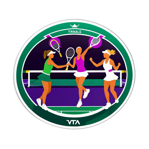 Stiker Glamour WTA Finals