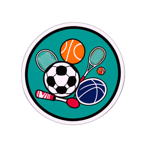 Sporty sticker med Viaplay
