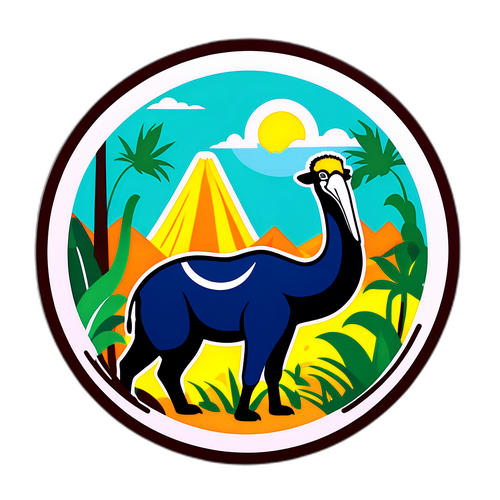 A Sticker Inspired by the Pantanal