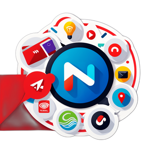 Stiker Teknologi Telkomsel