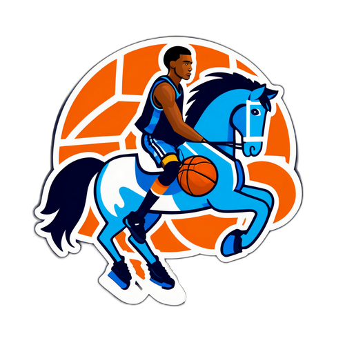 搖擺馬主題貼紙