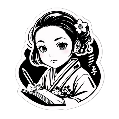 ナホコ・スズキが執筆しているスタイリッシュなステッカー