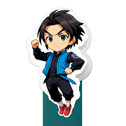 Sticker na Inspirado sa Sakamoto Days Anime