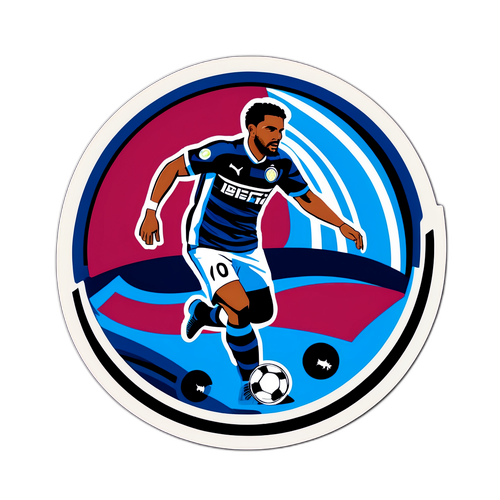 Inter és Torino sticker