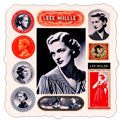 En collage av Lee Millers märkvärdiga verk