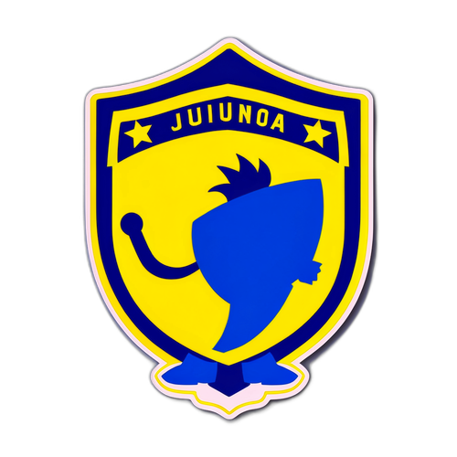 Sticker inspirerad av Boca Juniors