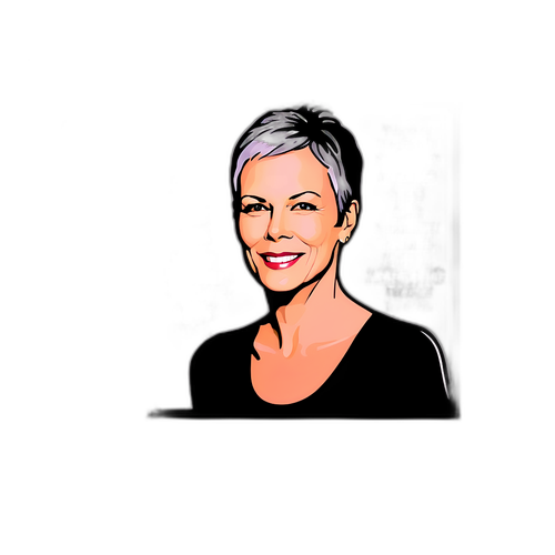 Empowering Portrait of Self-Acceptance