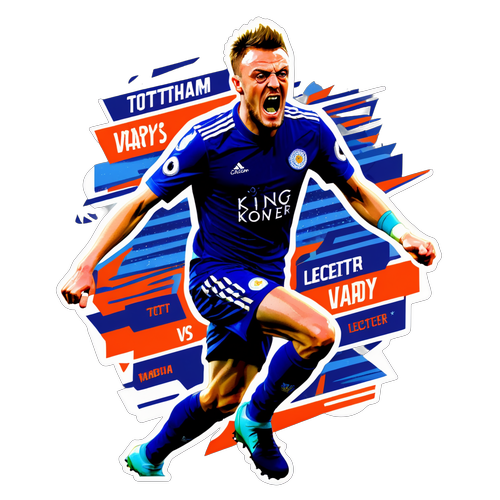 Shindano la Mwanga! Jamie Vardy Akijulikana Katika Mechi ya Tottenham vs Leicester!