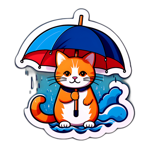 텍사스 홍수 스티커