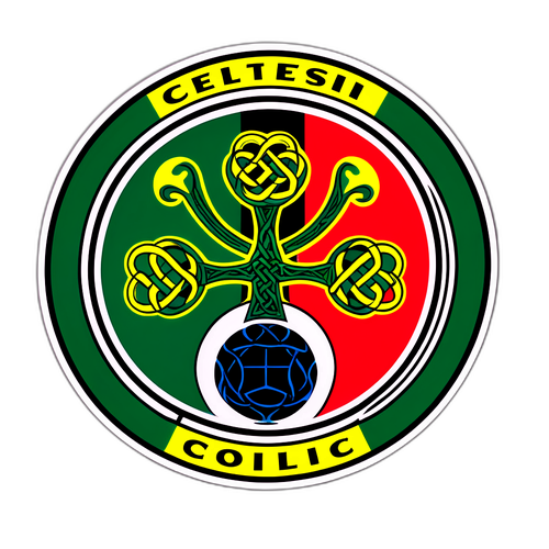 Sportos matrica a Celtic focicsapat színeiben