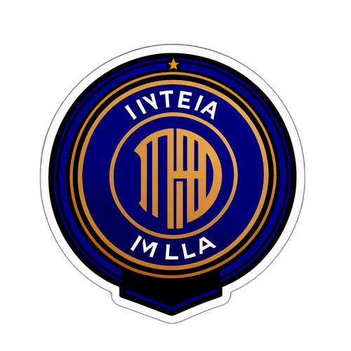Rekaan Sticker Elegan Inter Milan