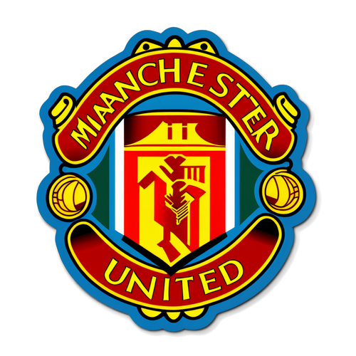 Manchester United Crest Sticker