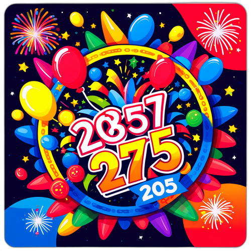 Masiglang Sticker para sa Lotto Results