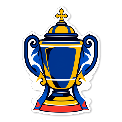 FA Cup - Minimalist Stickersuunnittelu