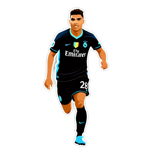 Sticker inspirado em Casemiro