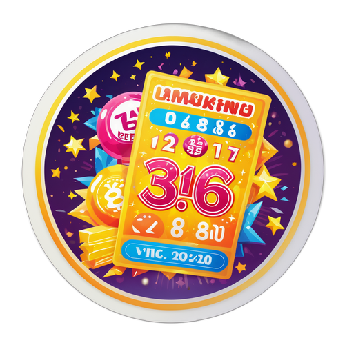 Sticker Vietlott Vui Vẻ
