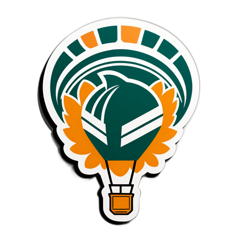 Logo CSU cu design modern și balon din fontă