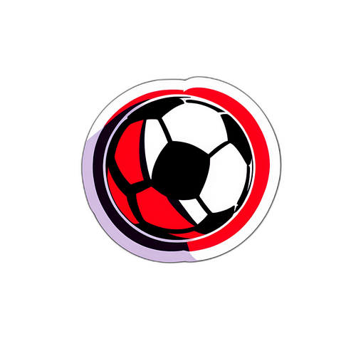 Sticker con el logo del Flamengo