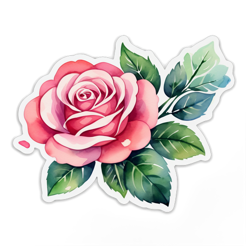 Elegant rose illustration