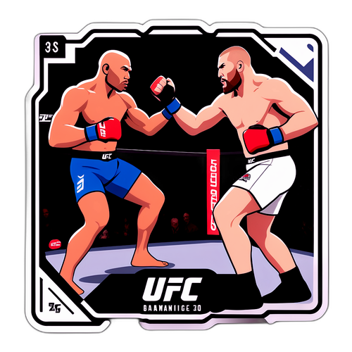 Autocollant Spécial UFC 320