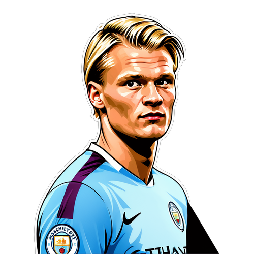 Mchezaji wa Soka Erling Haaland wa Manchester City